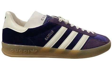 adidas x gucci gazelle purple velvet|goat adidas x gucci.